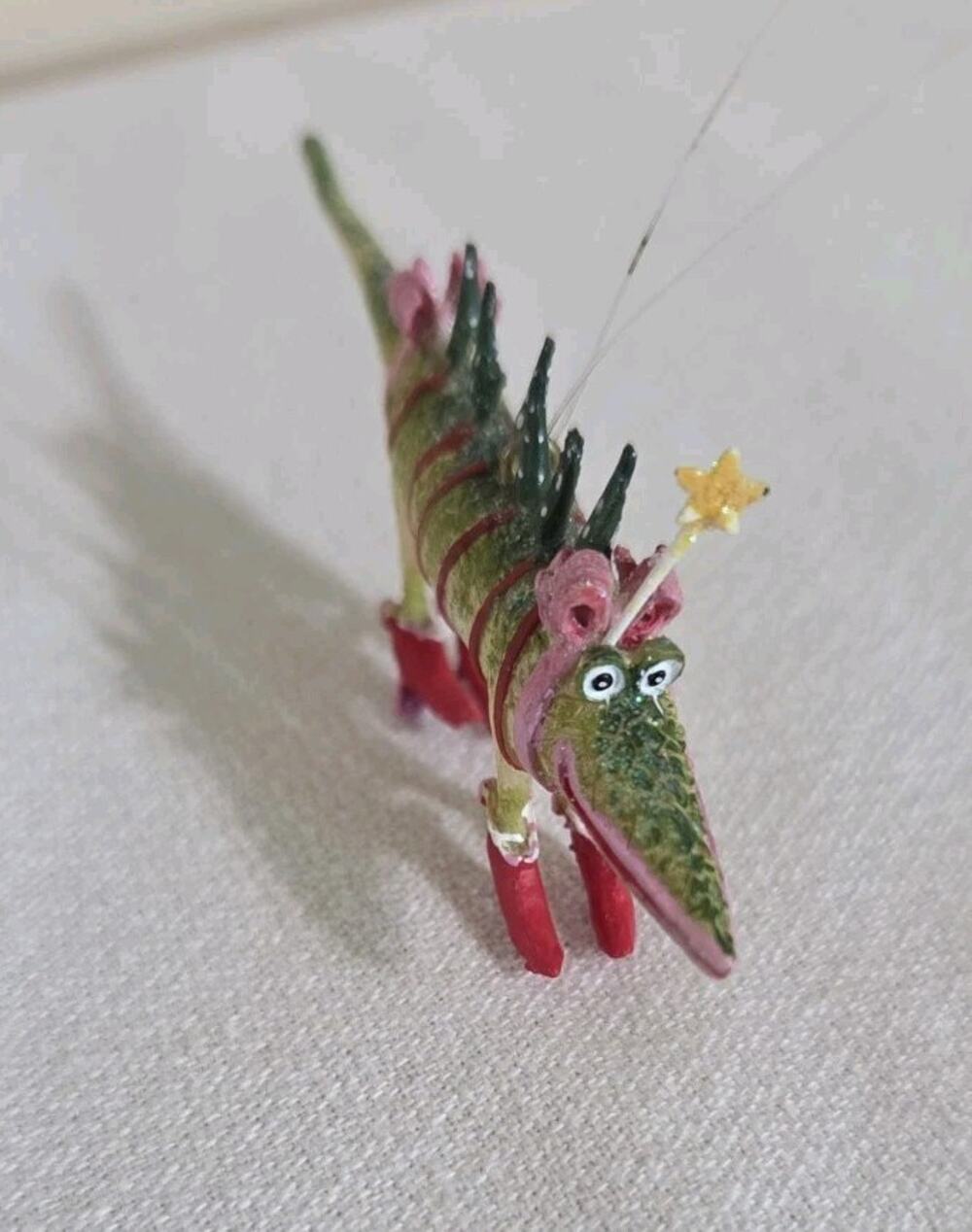 Department 56 Krinkles Patience Brewster RARE Gloria Alligator Figure 4 Inch